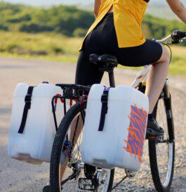 Hard case bicycle online panniers